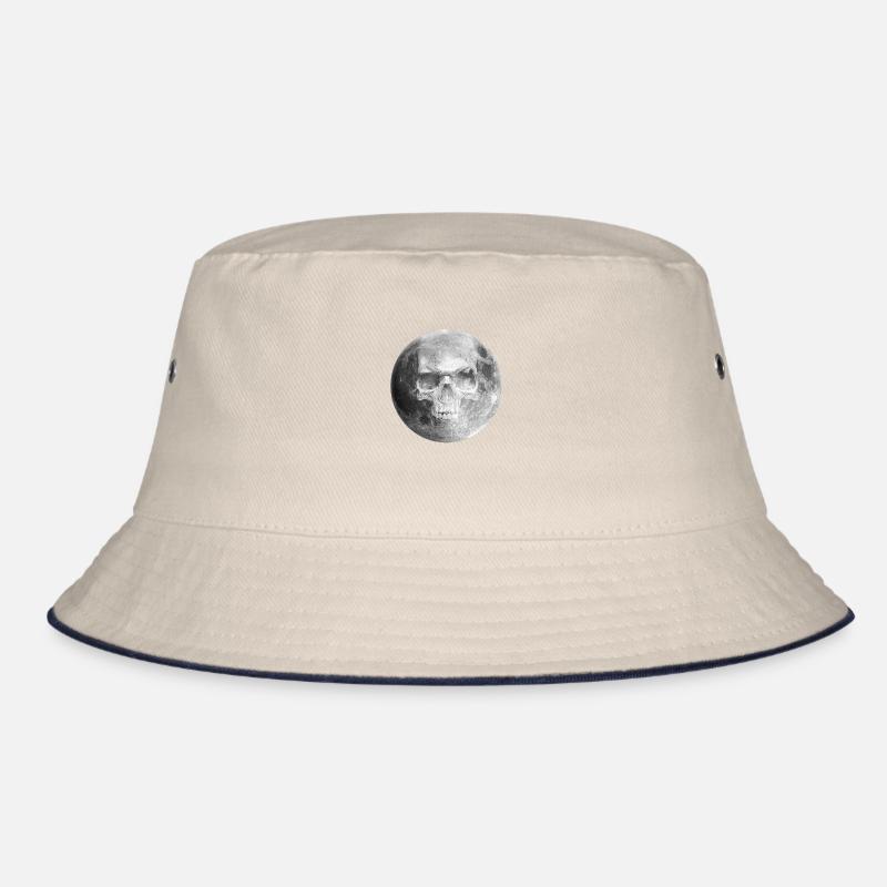 SKULL MOON Bucket Hat