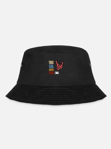 Rock since 1986 Rockmusik - Bucket Hat - Schwarz