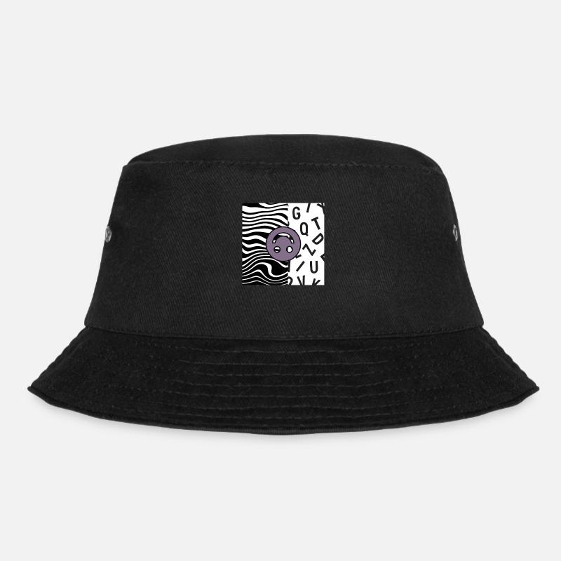 Jung & Bizarre - Bucket Hat - Schwarz