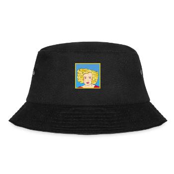Groovie Chick t-Shirt - Bucket Hat - black - Front - Lela (165cm)