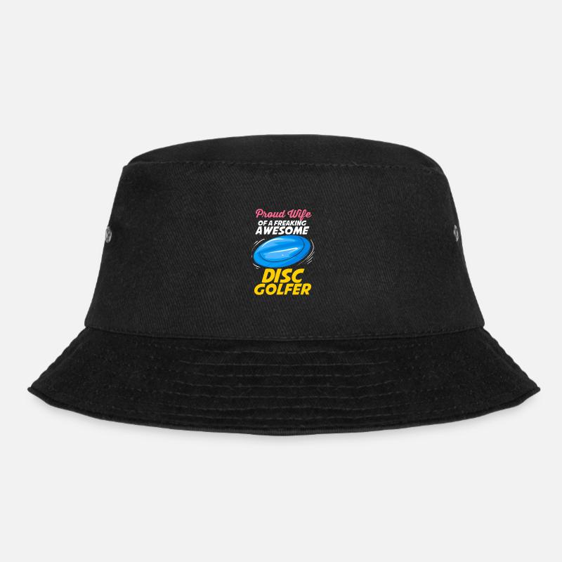 Épouse d’un disc golfeur disc golf - Bob - noir