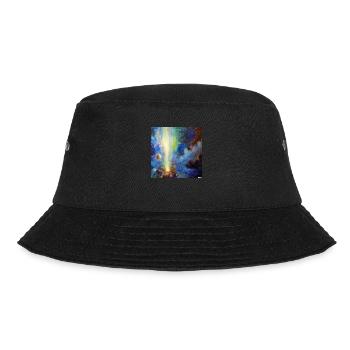 Weissen Loch im Weltraum - Bucket Hat - Schwarz - Vorne - Lela (165cm)