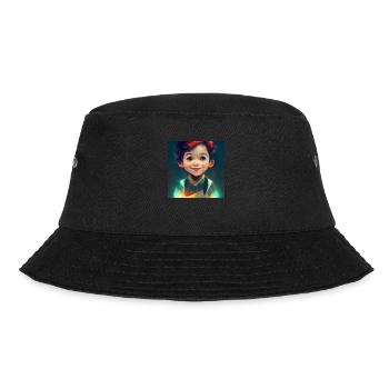 Smiling child - Bucket Hat - black - Front - Lela (165cm)