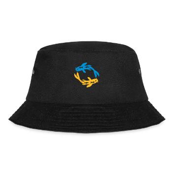 Design Nishikigoi Koi Kreis - Bucket Hat - Schwarz - Vorne - Lela (165cm)