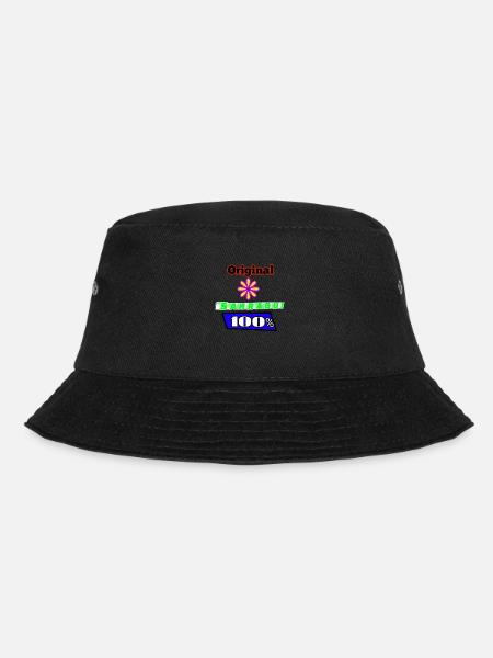 Sahraoui 100x100 - Bucket Hat - Schwarz