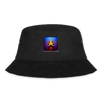 Star Abstract Photorealistic III - Bucket Hat - black - Front - Lela (165cm)
