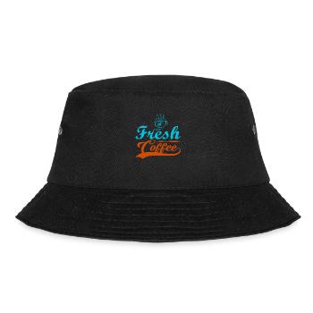 Fresh Coffee - Bucket Hat - black - Front - Lela (165cm)
