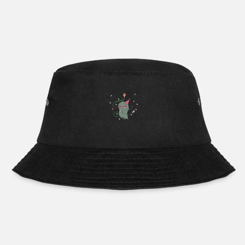 Zeus - Bucket Hat - black