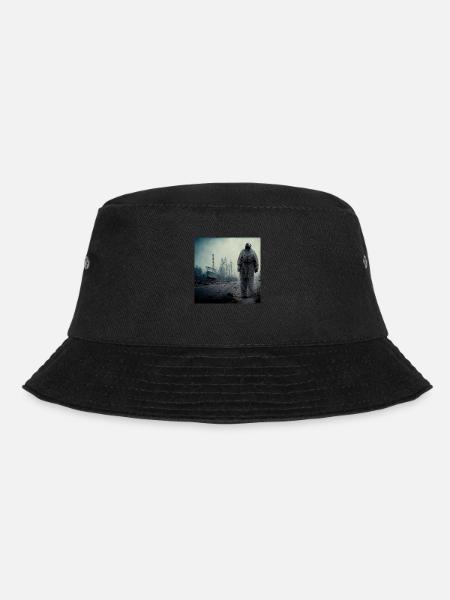 Tschernobyl-malerei - Bucket Hat - Schwarz