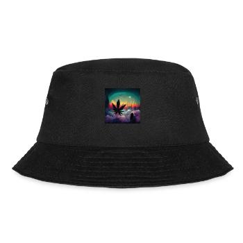 Cannabis dreams - Bucket Hat - black - Front - Lela (165cm)