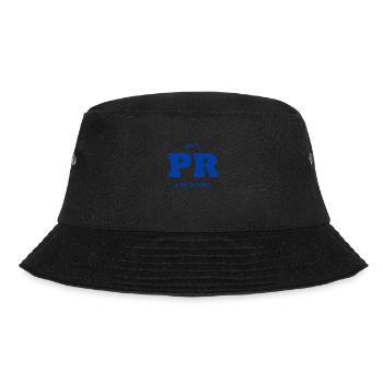 Your PR is my warmup. - Bucket Hat - Schwarz - Vorne - Lela (165cm)