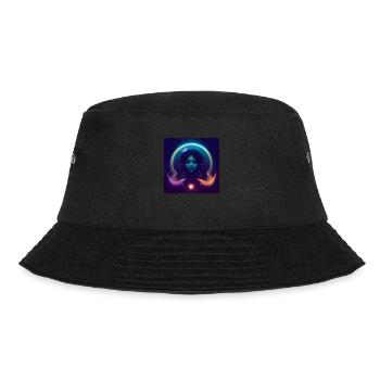 Magical Aquarius - Bucket Hat - Schwarz - Vorne - Lela (165cm)