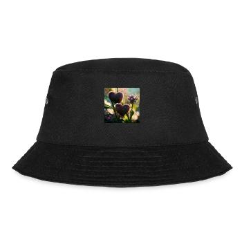 Herz Love Abstract Collection 4 - Bucket Hat - Schwarz - Vorne - Lela (165cm)