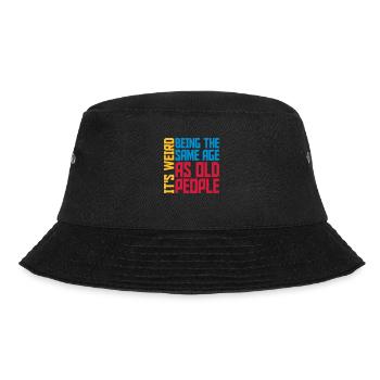 being old people age - Bucket Hat - black - Front - Lela (165cm)