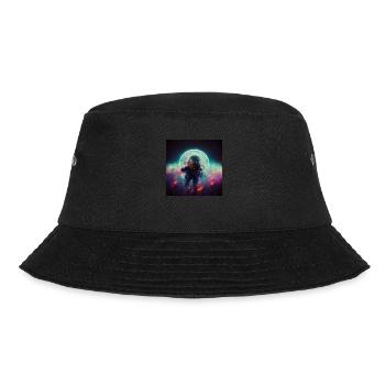 Astronaut - Bucket Hat - black - Front - Lela (165cm)