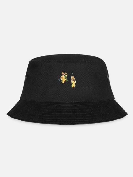 funny research team - Bucket Hat - black