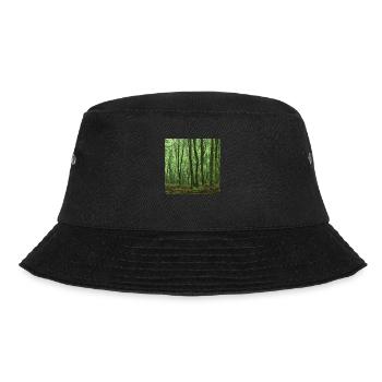 lonely green woods - Bucket Hat - Schwarz - Vorne - Lela (165cm)