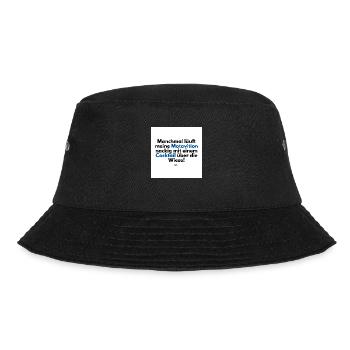 Motivation - Bucket Hat - Schwarz - Vorne - Lela (165cm)