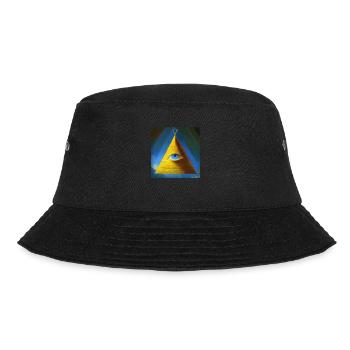 All Seeing Eye - Bucket Hat - black - Front - Lela (165cm)