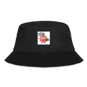 Flottebiene - Bucket Hat - Schwarz - Vorne - Lela (165cm)