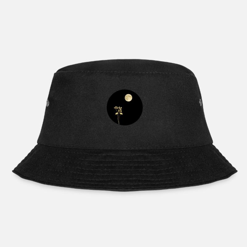 Full Moon - Bucket Hat - Schwarz