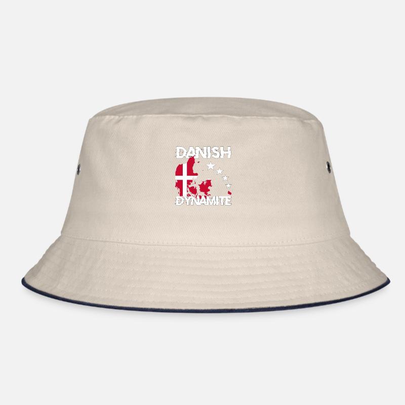 Dänemark Flagge danish dynamite Geschenk Bucket Hat