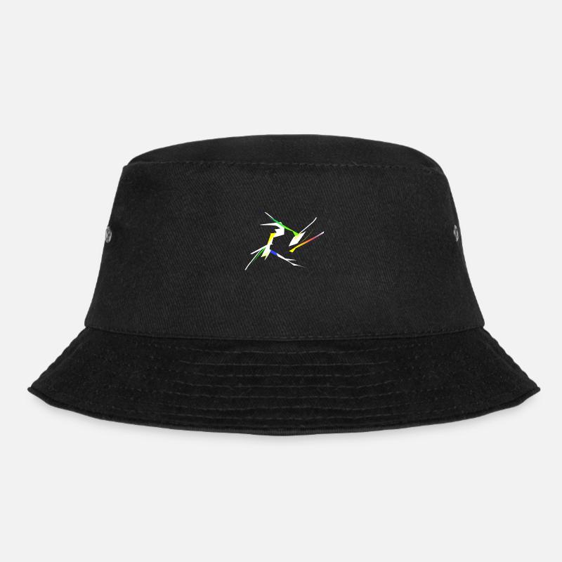 Modern Art - Bucket Hat - Schwarz