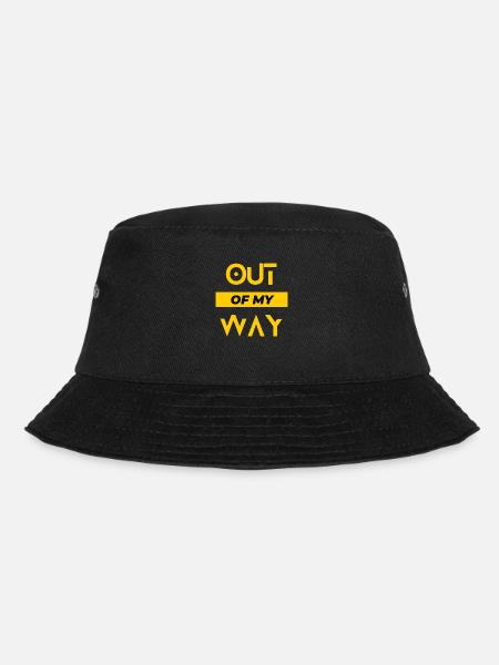 Aus dem Weg geräumt - Bucket Hat - Schwarz
