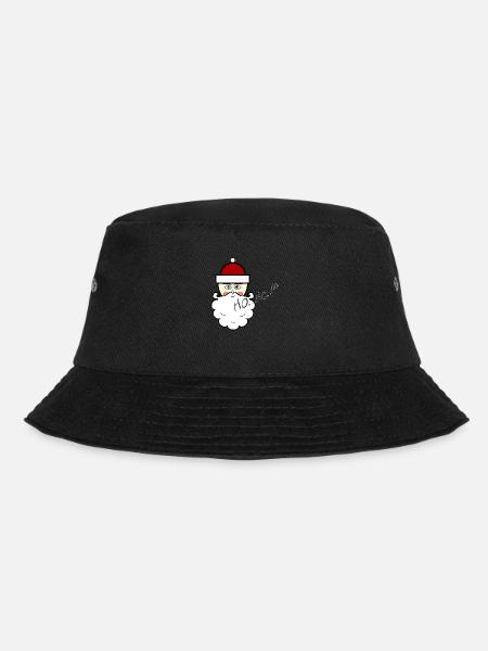 Santa hohoho - Bucket Hat - Schwarz