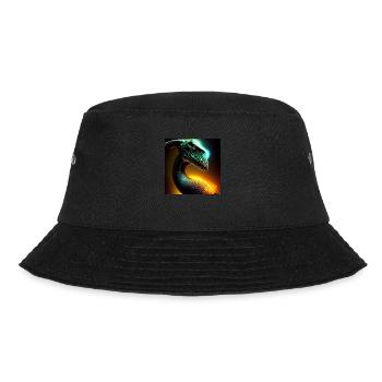 Dinosaur Fossil Dino Trex Nature - Bucket Hat - black - Front - Lela (165cm)