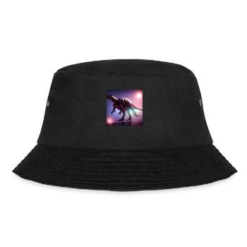Dinosaur Fossil Dino Trex Nature - Bucket Hat - black - Front - Lela (165cm)