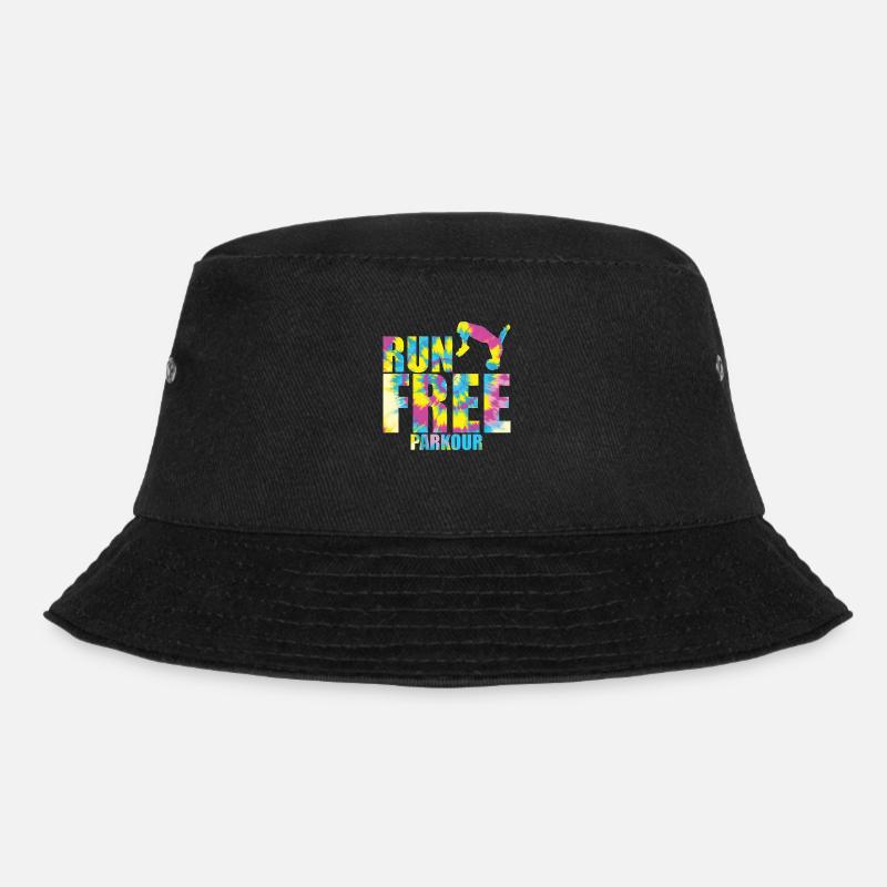 Parkour - Bucket Hat - Schwarz