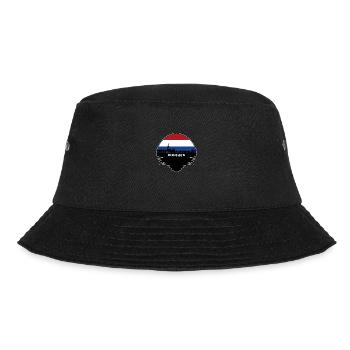 Nijmegen Netherlands Flag Skyline Silhouette Trave - Bucket Hat - black - Front - Lela (165cm)