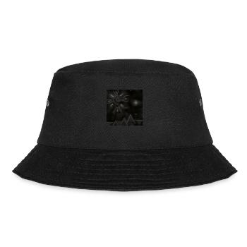 INVERTED SUN AND PYRAMIDS - Bucket Hat - black - Front - Lela (165cm)