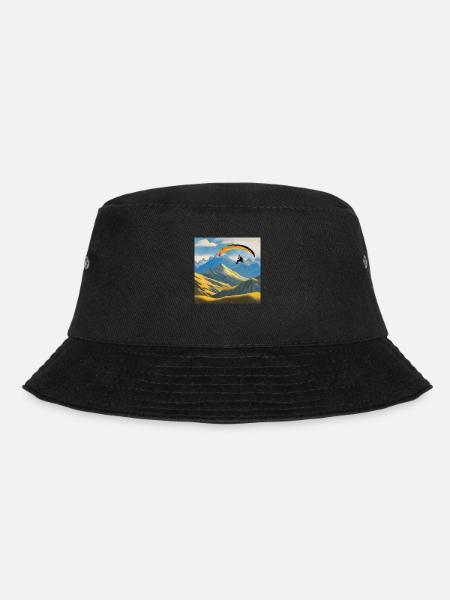Himalaya-Höhen - Bucket Hat - Schwarz
