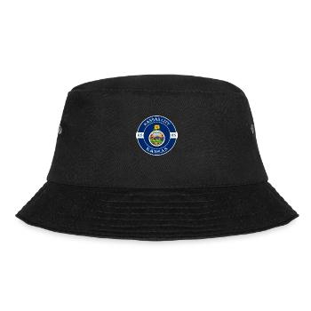 Kansas City Kansas Flag USA Travel Souvenir Badge - Bucket Hat - black - Front - Lela (165cm)