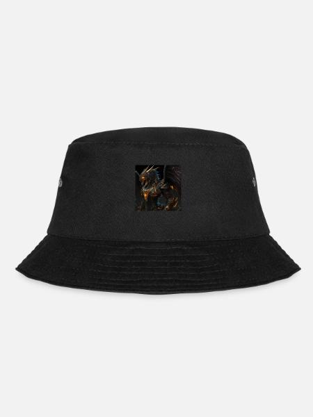 Die Morgendämmerung des Drachen Bahamut - Bucket Hat - Schwarz