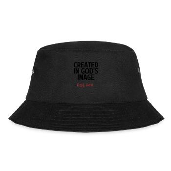 Geschaffen nach Gottes Bilde Est 2011 - Bucket Hat - Schwarz - Vorne - Lela (165cm)
