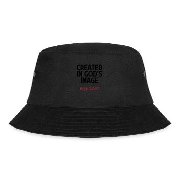 Geschaffen nach Gottes Bilde Est 2007 - Bucket Hat - Schwarz - Vorne - Lela (165cm)