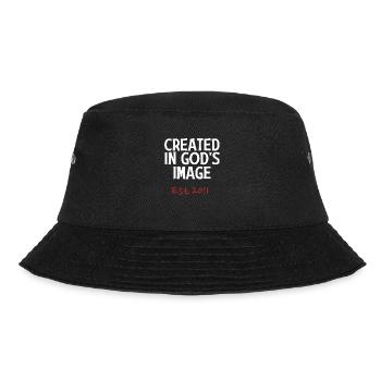 Geschaffen nach Gottes Bilde Est 2011 - Bucket Hat - Schwarz - Vorne - Lela (165cm)