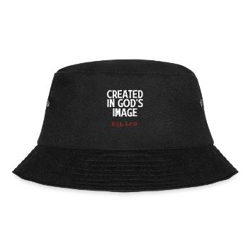 Geschaffen nach Gottes Bilde Est 2010 - Bucket Hat - Schwarz - Vorne - Lela (165cm)