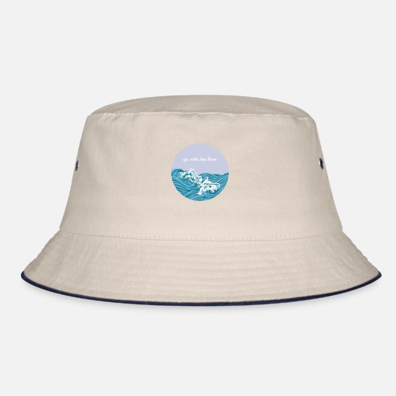 Go with the flow Bucket Hat