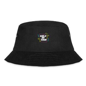 Girls on Tour - Bucket Hat - Schwarz - Vorne - Lela (165cm)