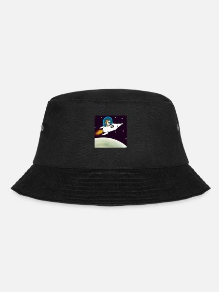 dog on mars - Bucket Hat - Schwarz