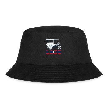 Laos Lao Laotians Pride Flag County I Gift - Bucket Hat - black - Front - Lela (165cm)