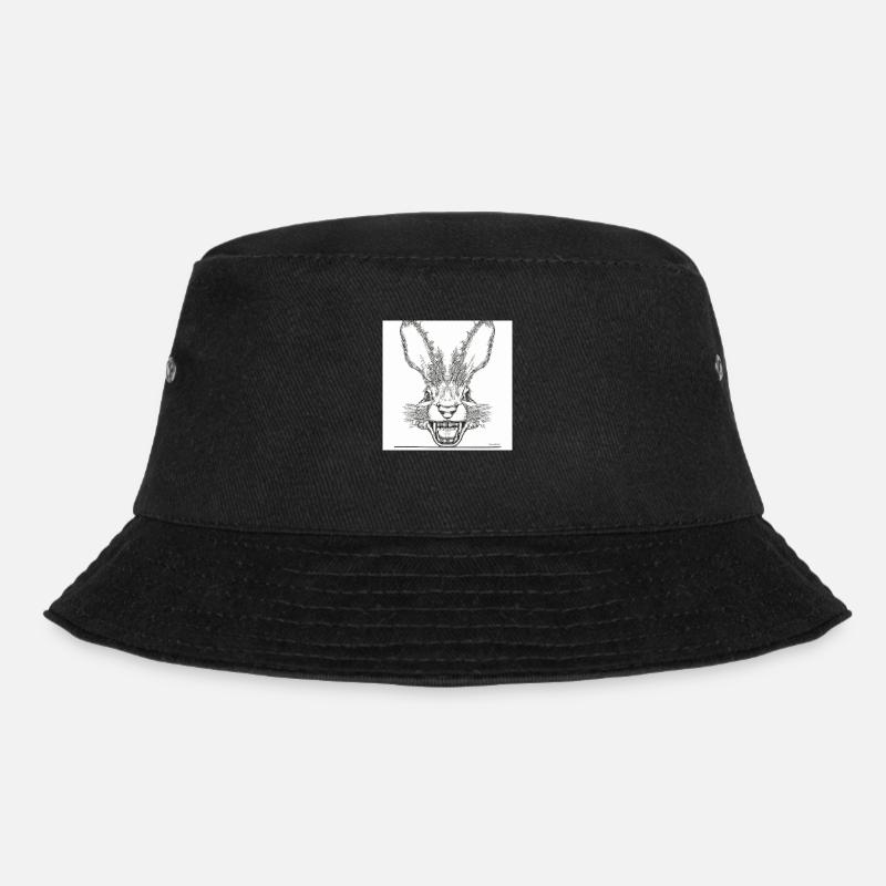 wilder Hase 1.0 - Bucket Hat - Schwarz