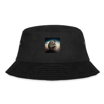 Landscape of the World n°1 - Bucket Hat - black - Front - Lela (165cm)