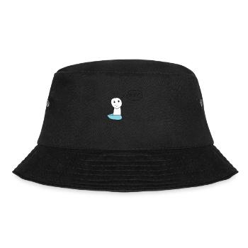 Nice design for swim trunks friends funny on the beach - Bucket Hat - black - Front - Lela (165cm)