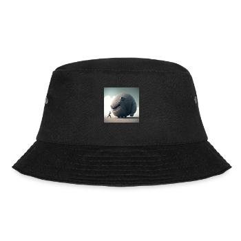 Weird Up Goes Down - Bucket Hat - black - Front - Lela (165cm)