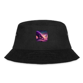 Fantasy creature mystical - Bucket Hat - black - Front - Lela (165cm)